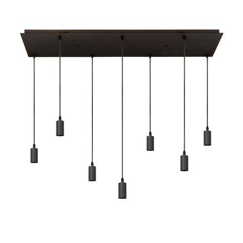 Atmooz hanglamp Hanoi - zwart - 110 x 31 x H 115 cm - E27