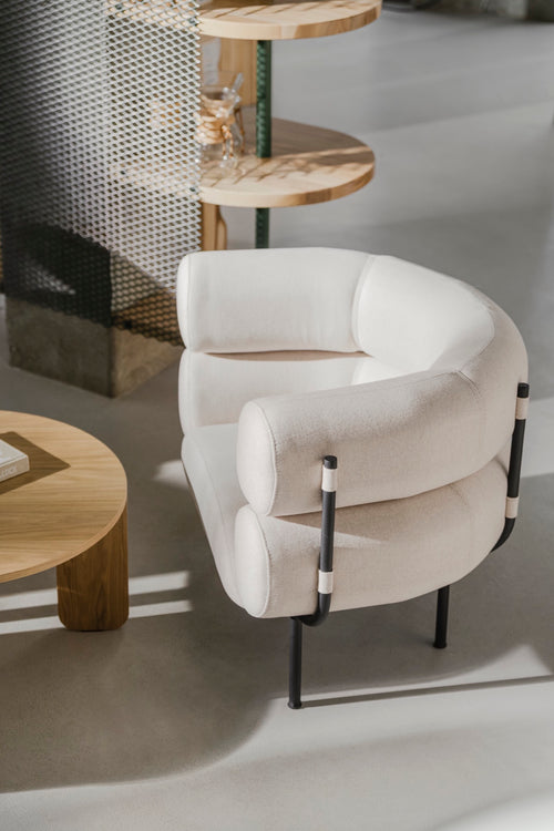 noo.ma UBI Fauteuil - Classic Beige Wool