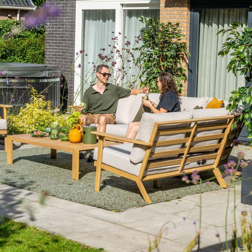 Garden Impressions Loungeset Ariane 5-delig - light teak look