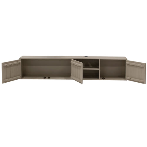 Giga Meubel Tv-Meubel Loiza - Mangohout - Taupe - 200cm - vtwonen shop