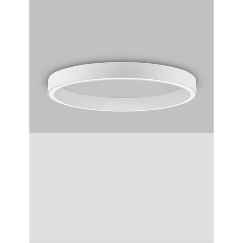 Nova Luce STING Geïntegreerde LED-plafondlamp, halfverzonken, zandwit, Triac dimbaar, 50W, 2968lm, 3000K