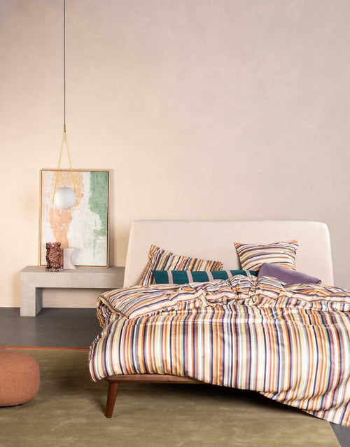 Essenza Donna dekbedovertrek - Lits-Jumeaux - 240x200/220 cm - Nightshadow blue