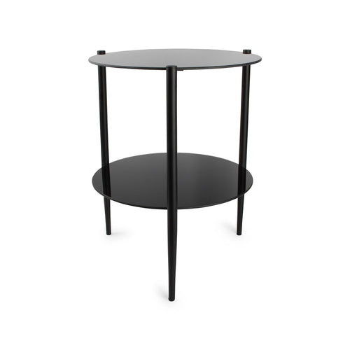 S|P Collection - Bijzettafel 40xH50cm zwart Patio