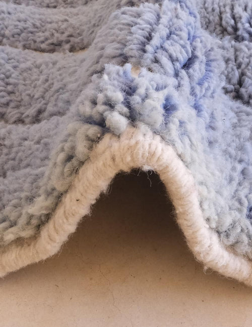 AFK Living vloerkleed Berber - handgemaakt - Wol - 182 x 209 cm