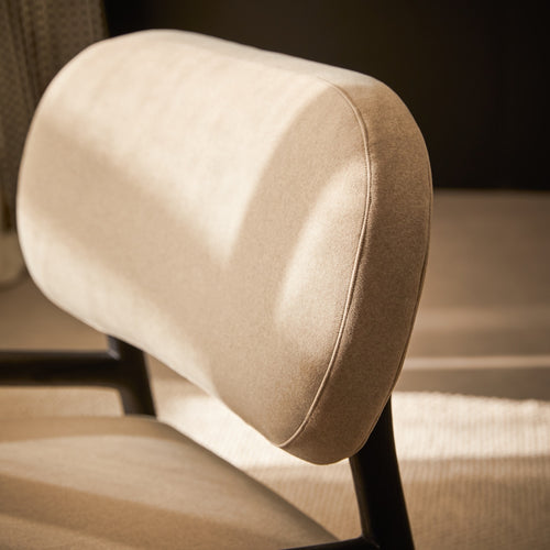 Tikamoon Fauteuil van zwart mindihout - Zwart