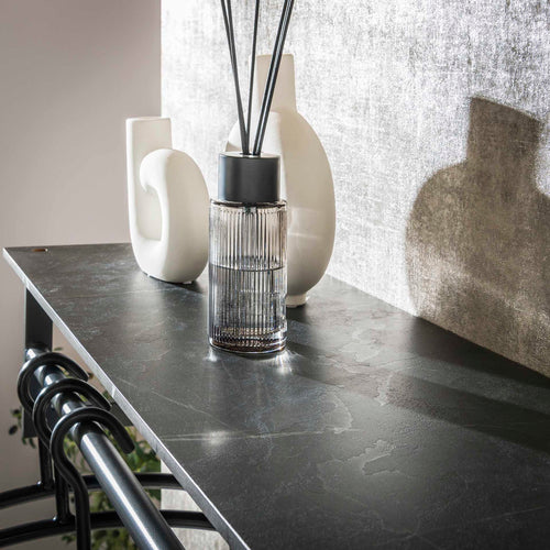 Giga Meubel Kapstok Roede - Zwart Metaal - 12 Haken - 80x30x90cm - vtwonen shop