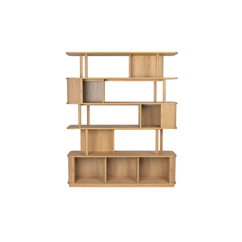 Zuiver Barbier Boekenkast/ Wandkast Naturel
