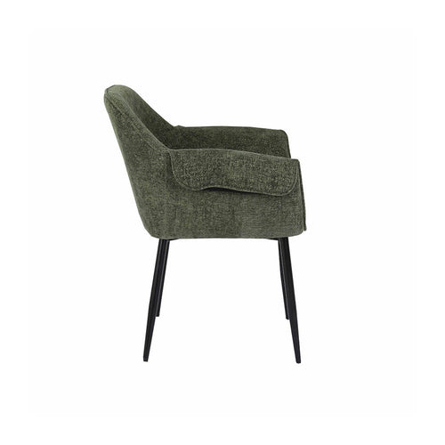 Home Deluxe | CHENO eetkamerstoel - groen, set van 3