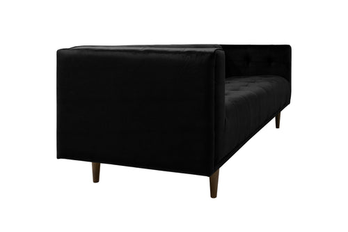 Kick Velvet Bank Bobbi - Zwart - vtwonen shop