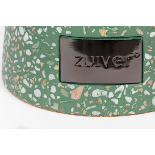 Zuiver Victoria Bijzettafel Rond 41 cm Terrazzo Groen - vtwonen shop