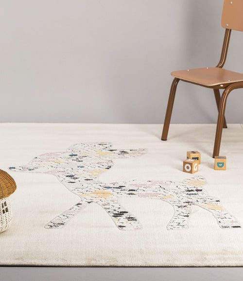 AFK Living vloerkleed Fawn - voor kinderen - veelkleurig - 120 x 170 cm - vtwonen shop