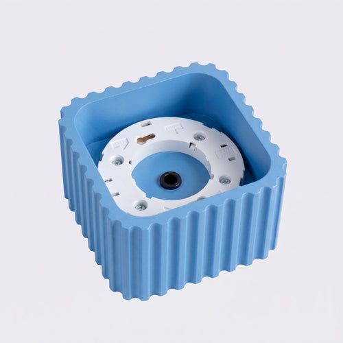 Sollux Lighting Plafondlamp RIFF 1 azuurblauw Gx53 - 10x10x6cm