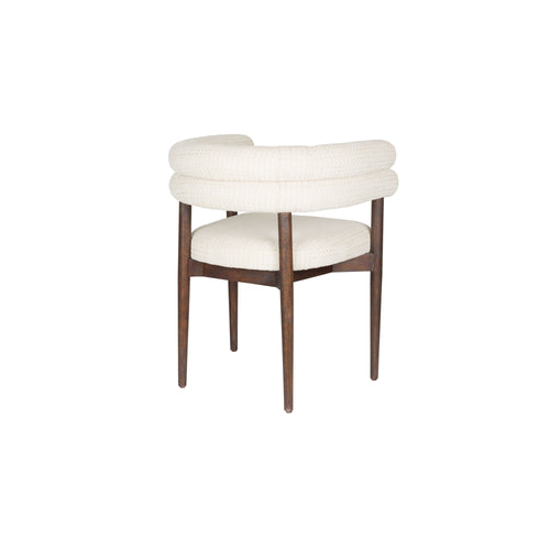 Dutchbone Sela Eetkamerstoel Off White - vtwonen shop