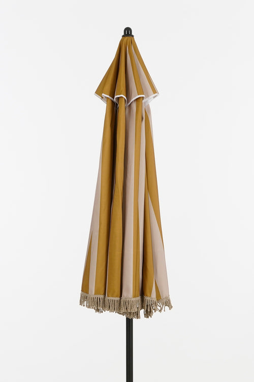 In The Mood Collection Osborn Parasol - H238 x Ø220 cm - Bruin - vtwonen shop