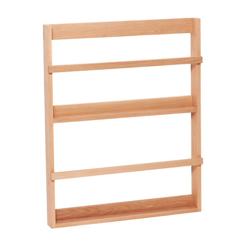 Hübsch tijdschrifthouder Display - eiken hout - 74x9xh92cm