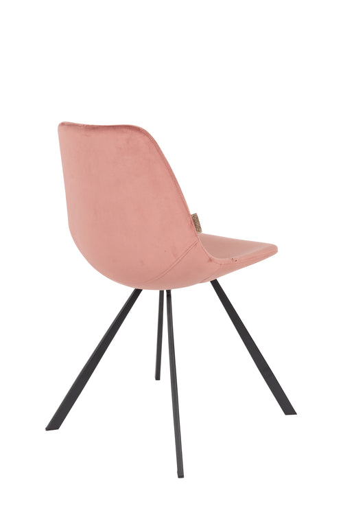 Dutchbone Franky Eetkamerstoelen Roze - Set van 2 - vtwonen shop