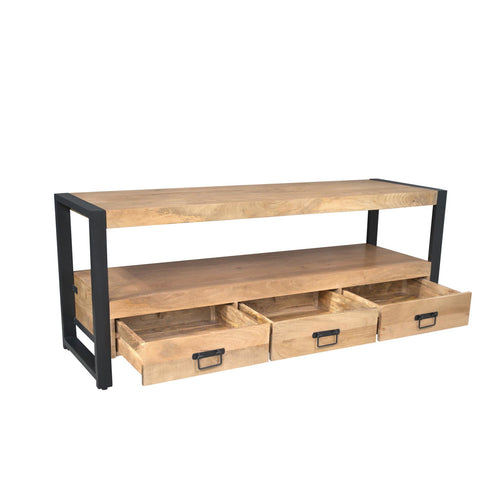 Starfurn Tv-meubel Britt - Naturel Hout - 150x45x60cm