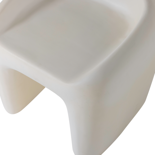 WOOOD kruk tuin Nivo - Polymeer - Naturel - 51x52x50