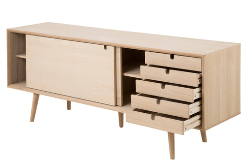 Rebellenclub Dressoir Lund - Licht Eiken - vtwonen shop