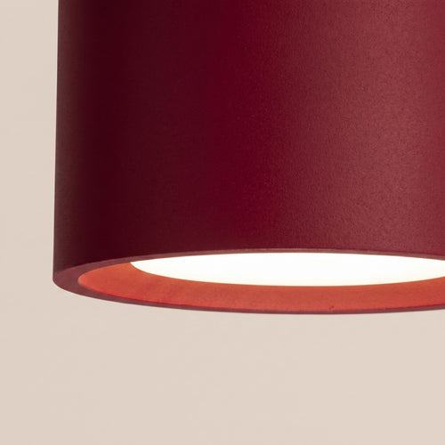 Sollux Lighting Plafondlamp MODO 2 bordeaux Gx53 - 21x10x8cm