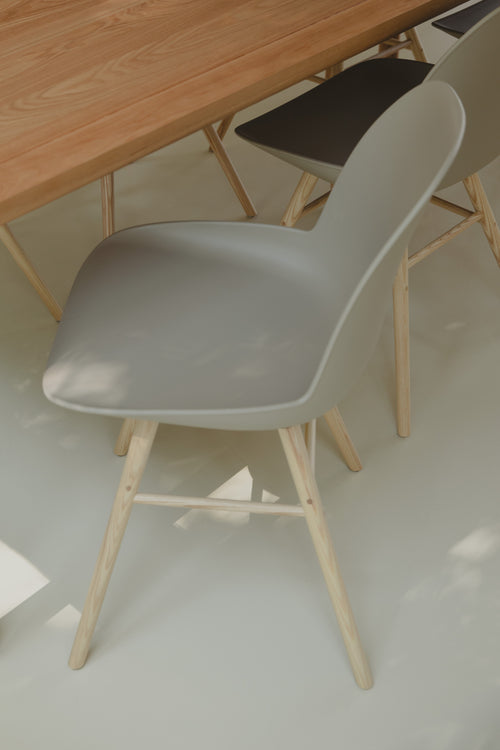 Zuiver Albert Kuip Eetkamerstoelen Taupe - Set van 2 - vtwonen shop