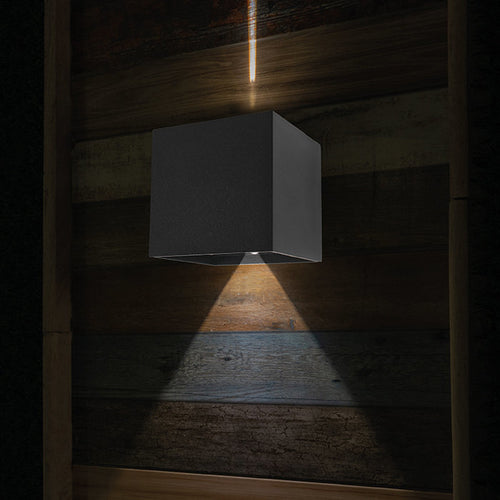 Steinhauer buitenlamp Boxx - 2 lichts - 10x 9.8 cm - zwart