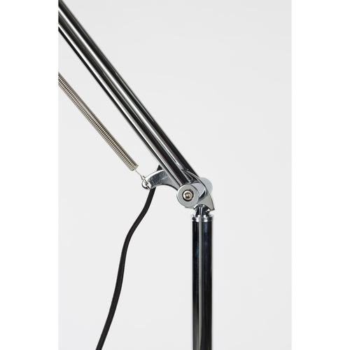 Zuiver Reader Leeslamp/ Vloerlamp Chrome - Zilver - vtwonen shop