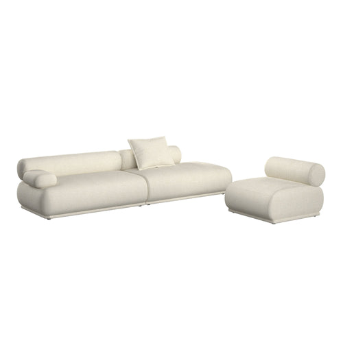 Zuiver Rembrandt 4,5 Zitsbank Links Beige