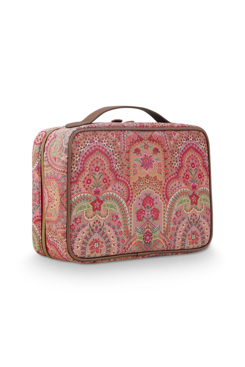 Pip Studio - Casey Beautycase Dames - Jabali - Rood - 27x10x19cm