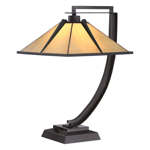 1-flammige Tischlampe Western Bronze