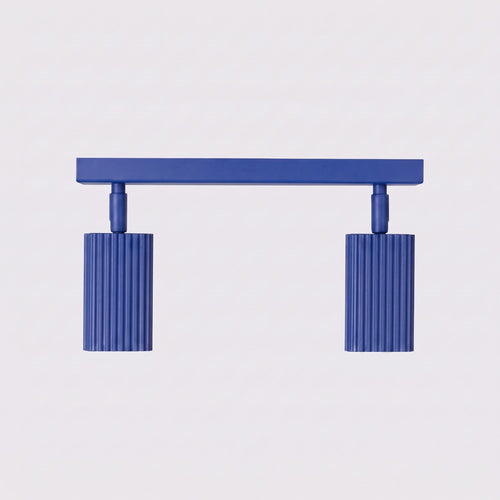 Sollux Lighting Plafondlamp RAYO 2 ultramarijn - 30x6x16,5cm
