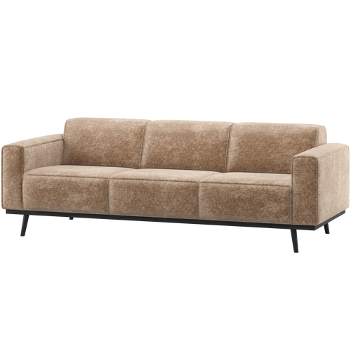 WOOOD 3-zits bank 230 cm Statement - Chenille - Velvet Taupe - vtwonen shop