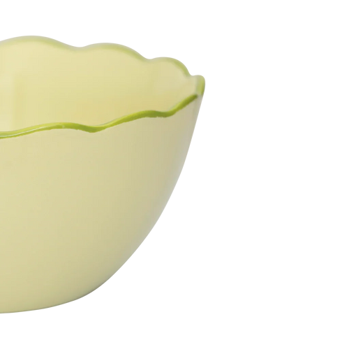 Urban Nature Culture Good Morning kom Sculpted - Pale Green - 14x6,5cm
