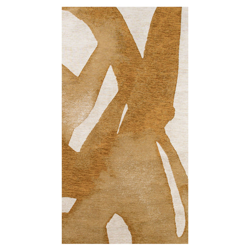 Lola&Moi vloerkleed Harvest Gold - goud -80x150cm - vtwonen shop