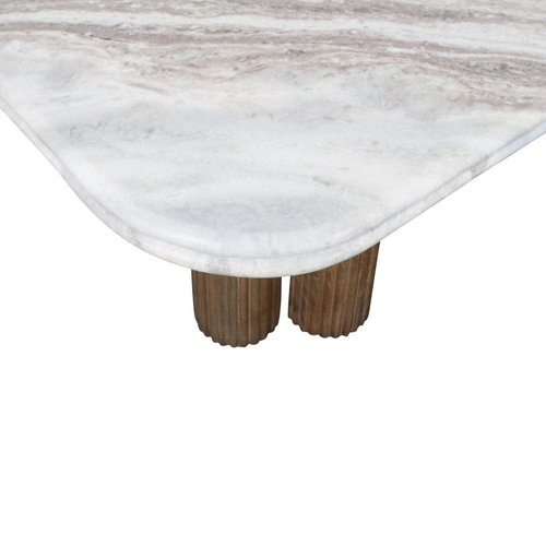 Signature - BUREN Tafel - Bruin - 120x50x41,5 cm