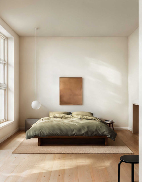Marc O'Polo Jorn dekbedovertrek - Eenpersoons – 140x200/220 cm - Deep pea