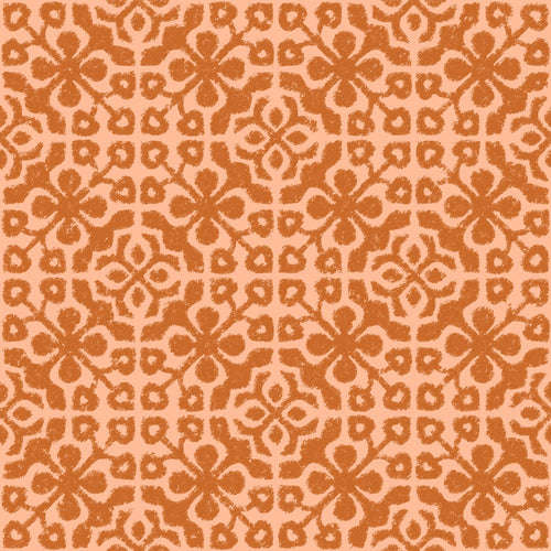 ESTAhome behang verweerde tegels oranje bruin - 50 x 900 cm - 131481 - vtwonen shop