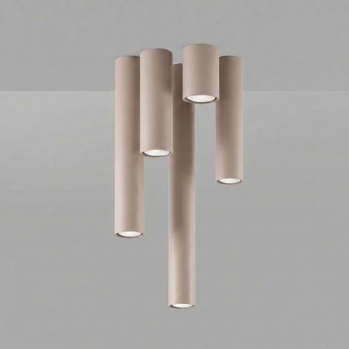 Sollux Lighting Plafondlamp LAGOS 20 taupe - 6x6x20cm