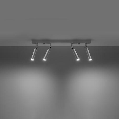 Sollux Lighting Plafondlamp EYETECH 4 wit - 60x3x20cm