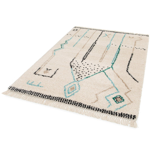 AFK Living vloerkleed Glyph - zeer zacht - veelkleurig - 160 x 230 cm