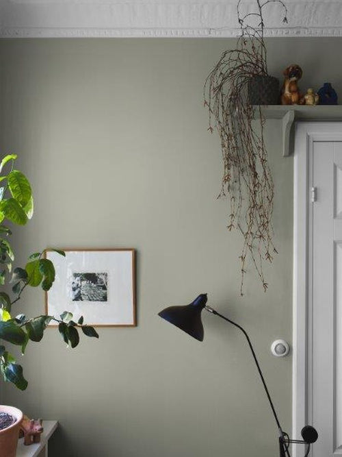 Borastapeter behang effen groen - 53 cm x 10.05 m - 660658 - vtwonen shop