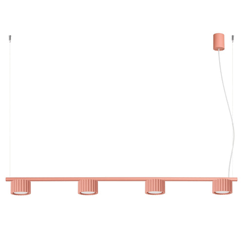 Sollux Lighting Kroonluchter AURA 4 perzik Gx53 - 122x10x208cm