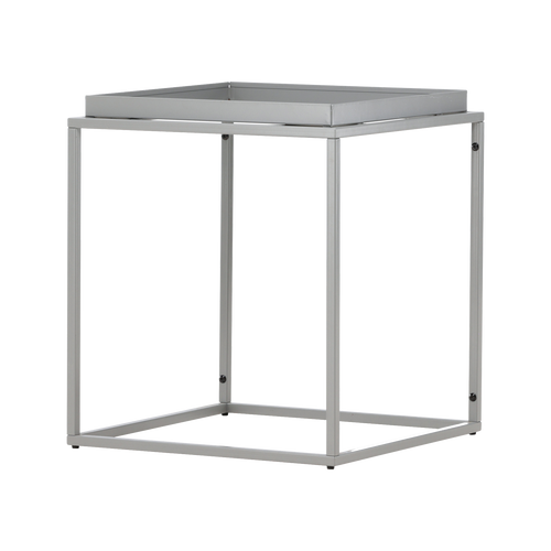 Nest living Ferre metalen bijzettafel donkergrijs - 45 x 45 cm - vtwonen shop