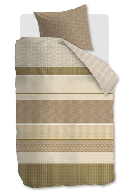 Beddinghouse Dekbedovertrek Hilde - 140 x 200/220 cm - Naturel
