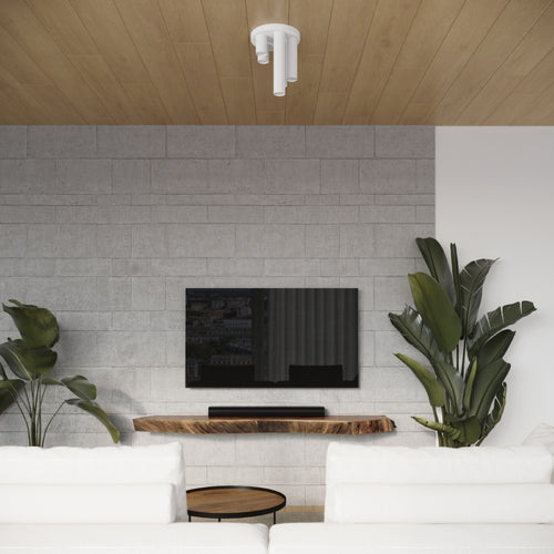 Sollux Lighting Plafondlamp LAGOS 5P wit - 25x25x33cm