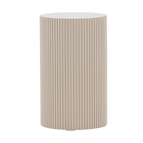 Nest living Asa Houten Bijzettafel Beige - Ø 31 cm