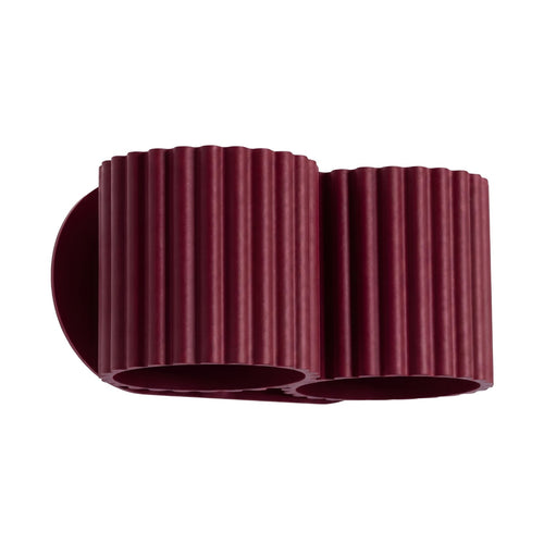 Sollux Lighting Wandlamp AURA 2 bordeaux G9 - 21x12x10cm