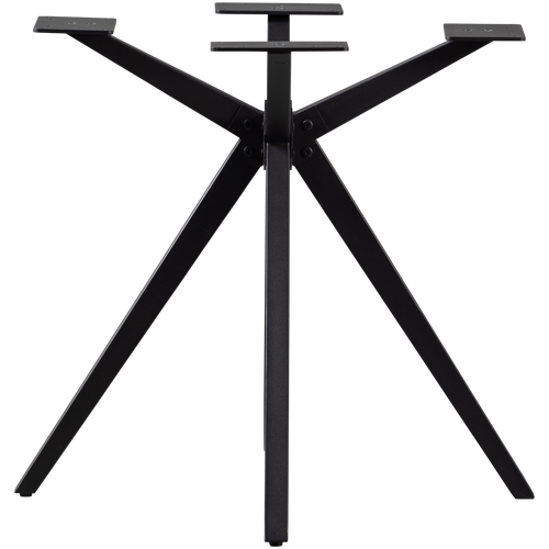 WOOOD kruispoot Holland - Metaal - Zwart - 72x80x80 - vtwonen shop