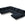 Cosmopolitan Design Panoramische hoekbank links Vienna 7-zits, flueel, zwart - 235x330x95cm