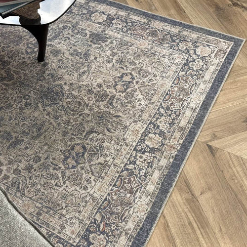 Interieur05 Vintage vloerkleed Sybil Blauw - 290 x 200 cm - vtwonen shop